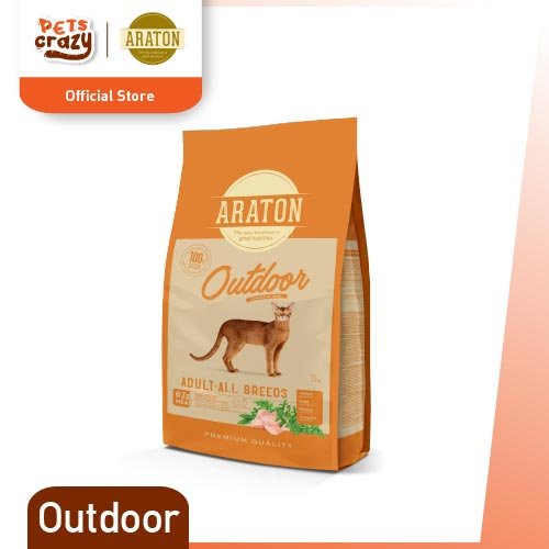 Outdoor with Poultry - Cat Dry Food | Araton