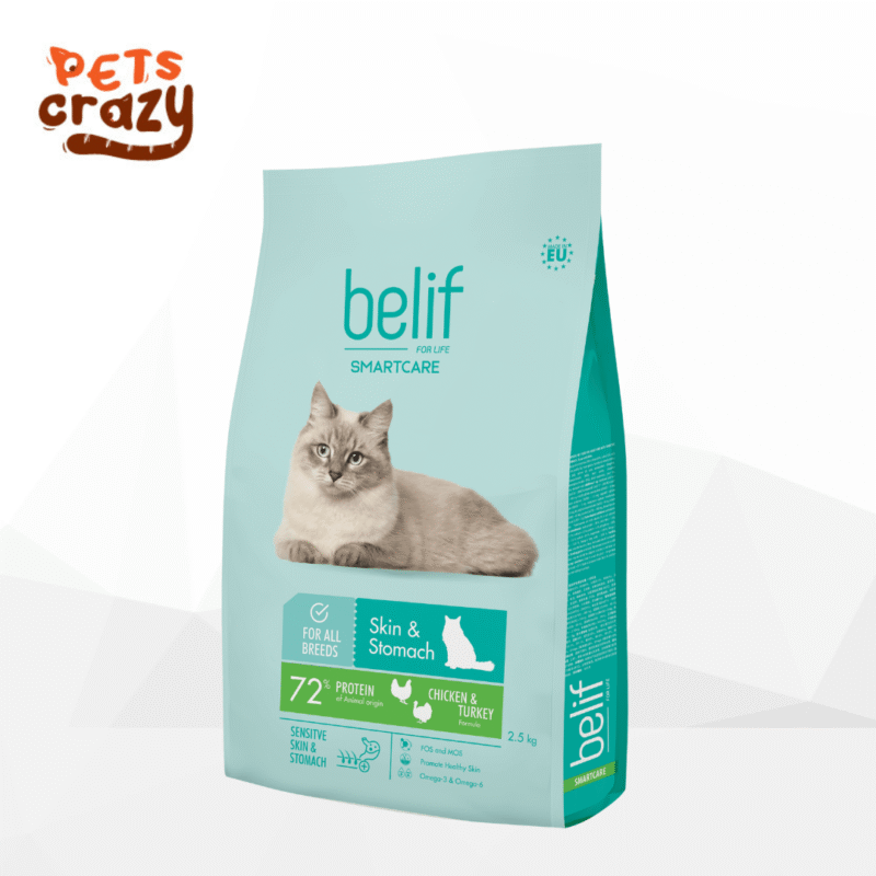 Belif Dry Food for Sensitive Skin & Stomach Cats with Poultry