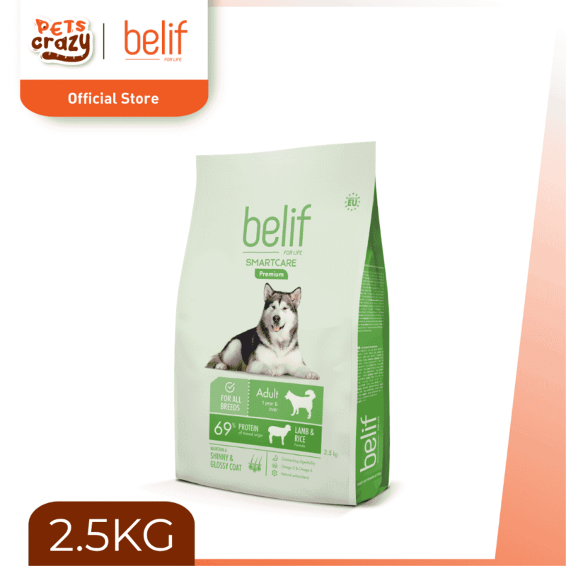 Adult Dogs with Lamb and Rice | Belif Dog Dry Food