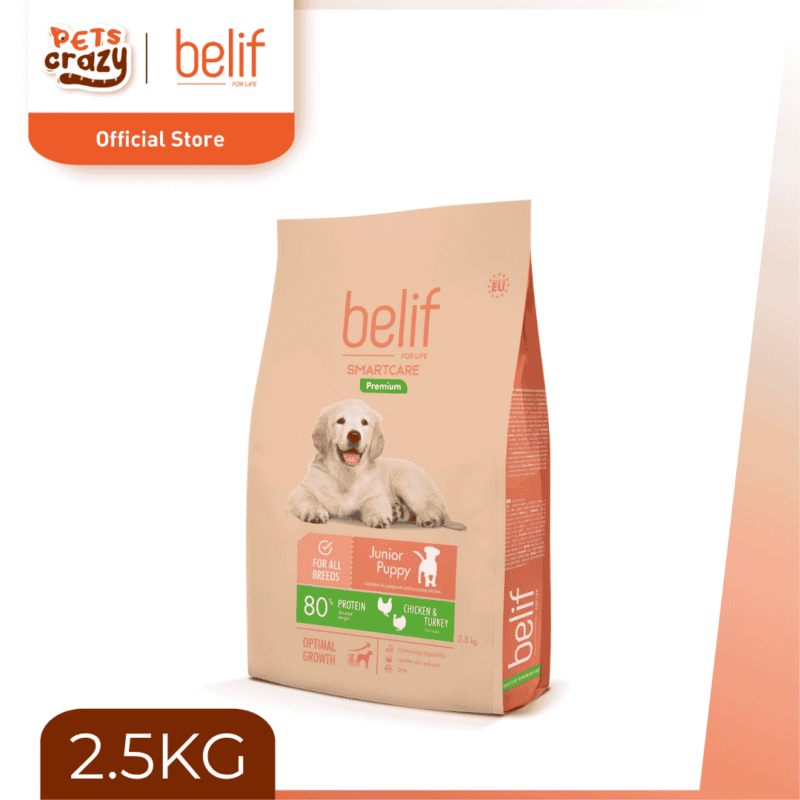 Junior Puppy with Chicken & Turkey | Belif Dog Dry Food