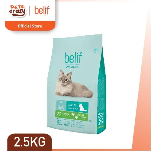 Sensitive Skin & Stomach with Poultry Dry Food for Cats | Belif