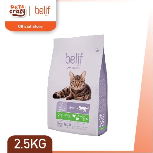 Urinary Health with Poultry Dry Food for Cats | Belif