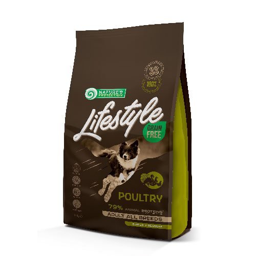Nature's Protection Lifestyle Dog - Grain Free Poultry Adult for All Breeds