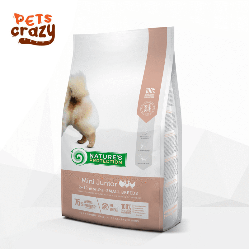 Mini Junior Poultry Small Breed | Nature's Protection Dog Dry Food