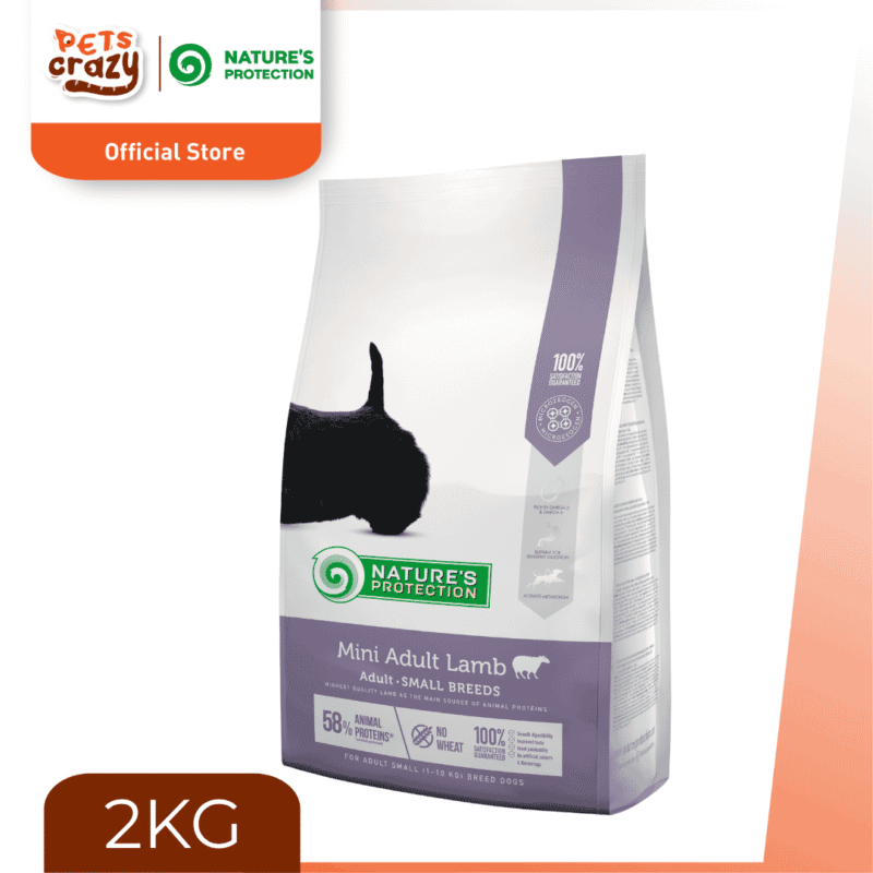 Mini Adult Lamb Small Breed | Nature's Protection Dog Dry Food