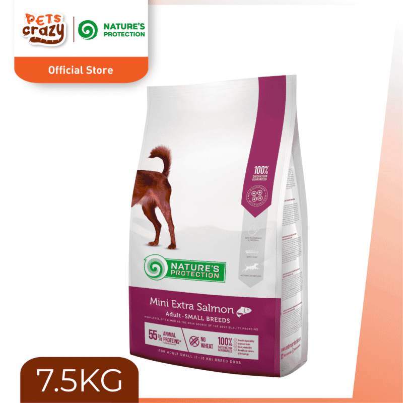 Mini Extra Salmon Adult Small Breed | Nature's Protection Dog Dry Food