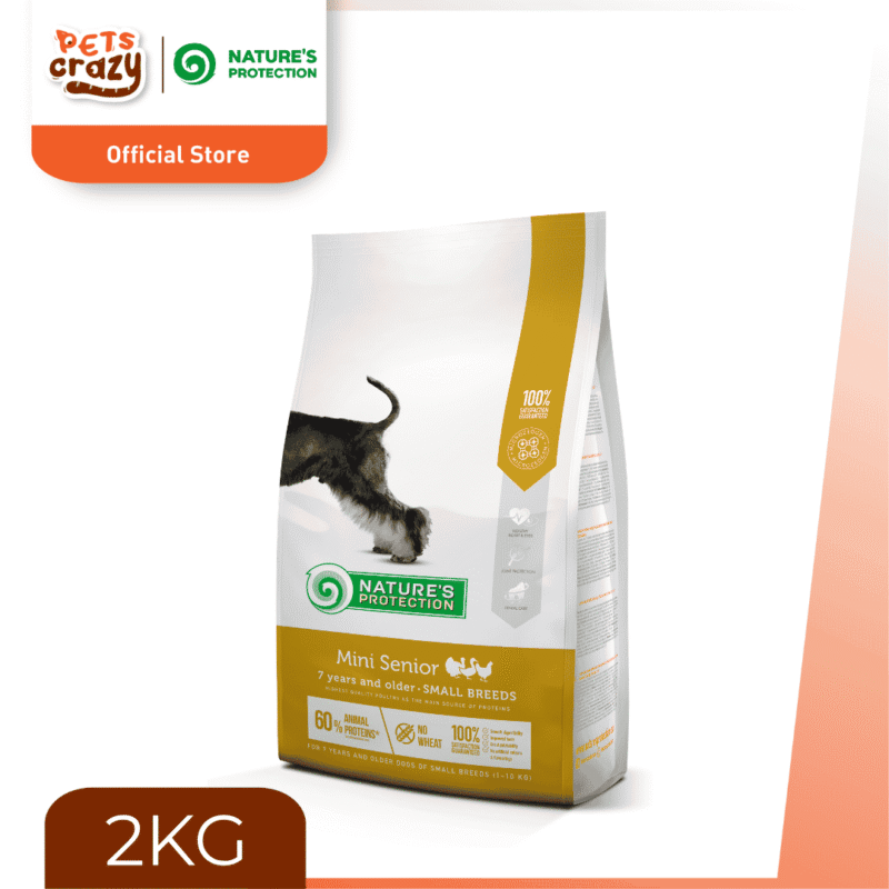 Mini Senior Poultry Small Breed | Nature's Protection Dog Dry Food