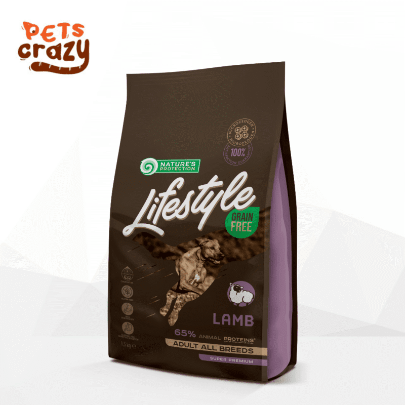 Lamb for All Breed Dog Lifestyle Grain Free Series Dry Food | Nature's Protection