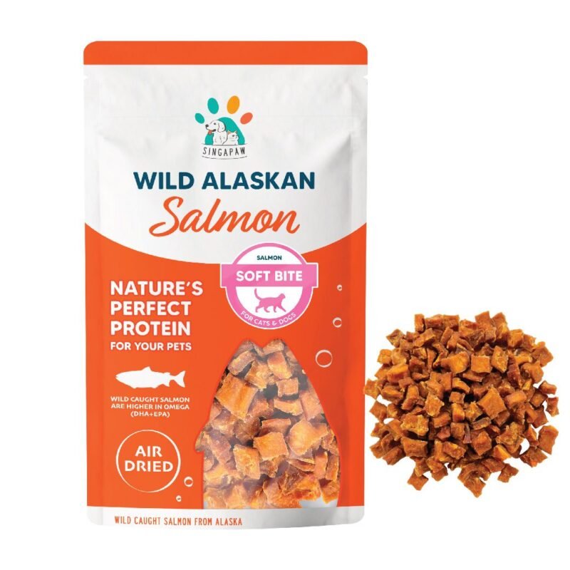 Salmon Soft Bite Cat Snack 70g | singapaw