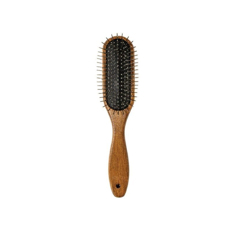 Massage Elongated Wooden Brush - Oblong | Tauro Proline *Prestige Collection*