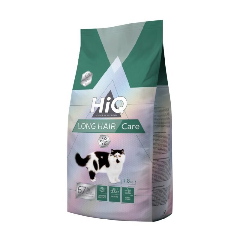 Long Hair Care Cat Dry Food  | HIQ