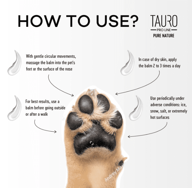 How To Use Tauro Pro Line Paw Balm on Pets