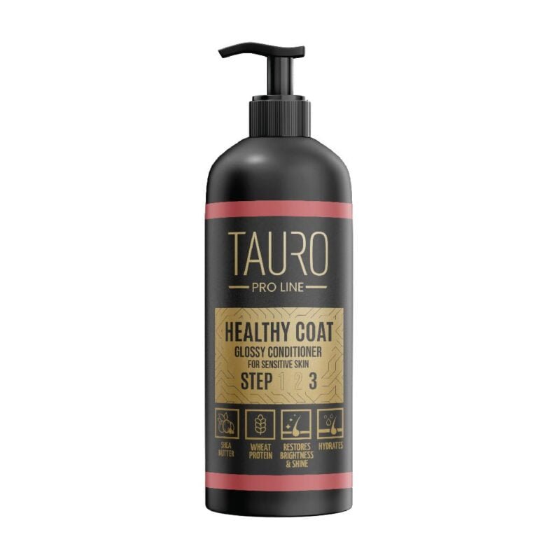 Healthy Coat Glossy Conditioner for Dogs and Cats | Tauro Proline