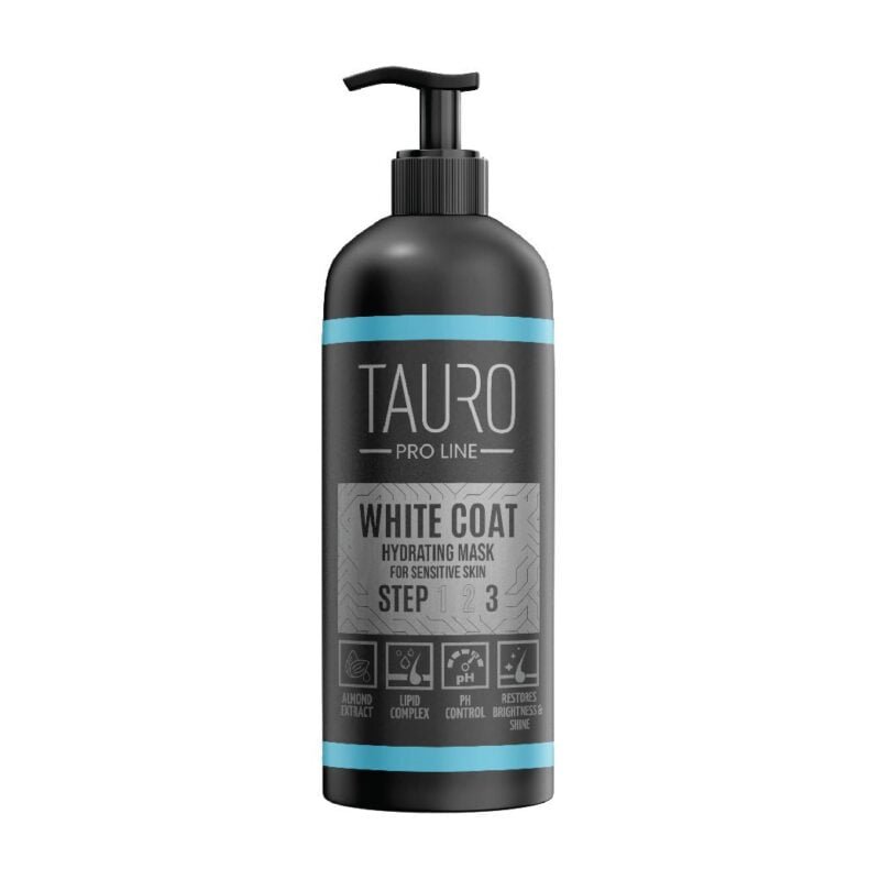 White Coat Hydrating Mask for Dogs and Cats | Tauro Proline