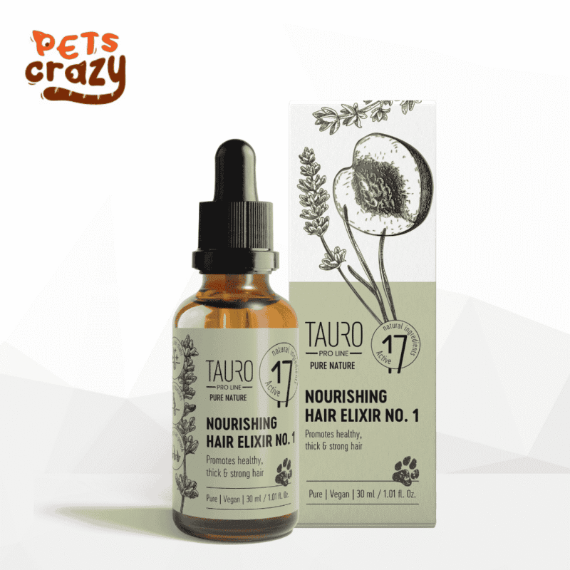 Nourishing Hair Elixir No.1 (30ml) for Pet | Tauro Pro Line *Pure Nature Series*