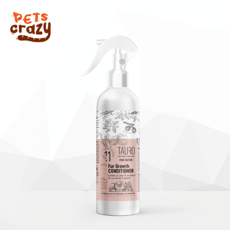 Fur Growth Spray Conditioner for Pets | Tauro Pro Line "Pure Nature Series"
