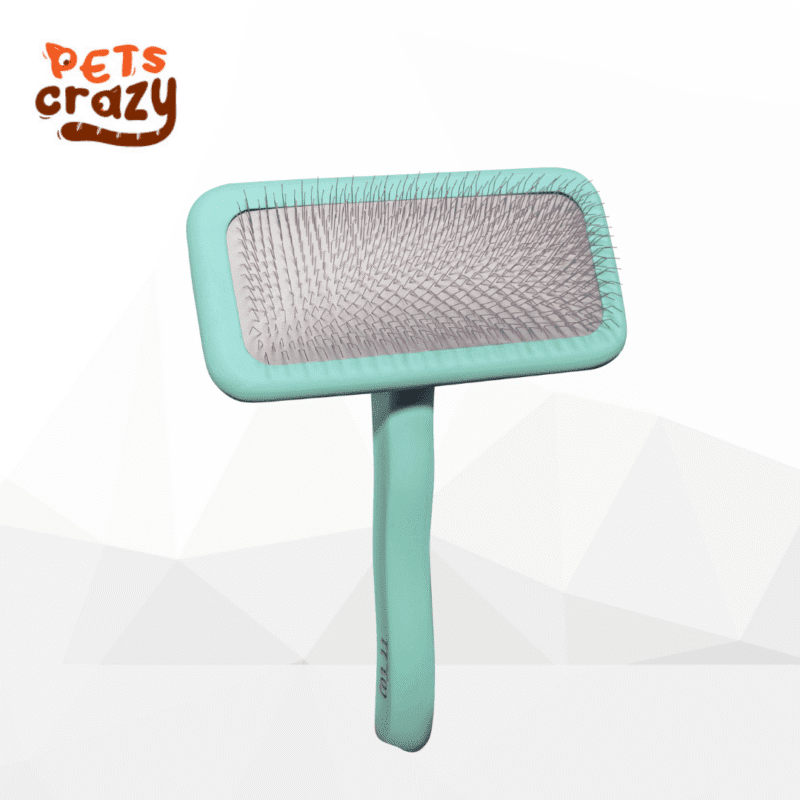 Wooden Brush Rectangular Shape - Mint Colour | Tauro Pro Line