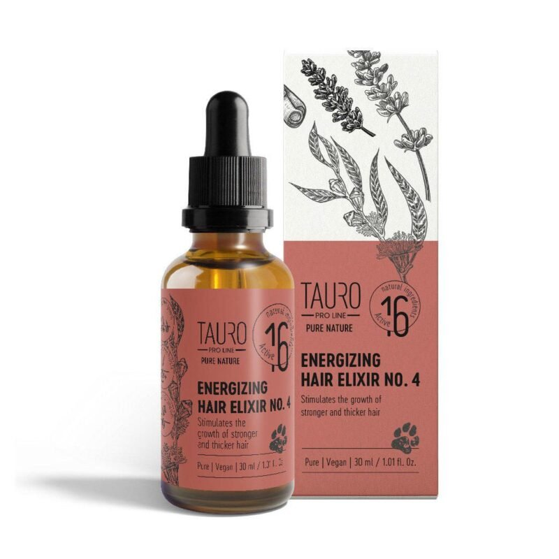 [PRE ORDER] Energizing Hair Elixir No.4  (30ml) for Pet | Tauro Proline "Pure Nature series"