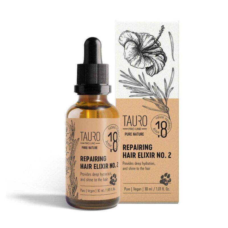 [PRE ORDER] Repairing Hair Elixir No.2 (30ml)  for Pet | Tauro Proline "Pure Nature series"