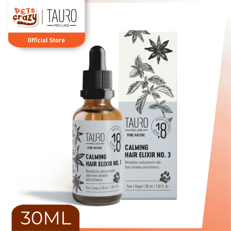 Calming Hair Elixir No. 3 for Pet Grooming | Tauro Pro Line Pure Nature Series