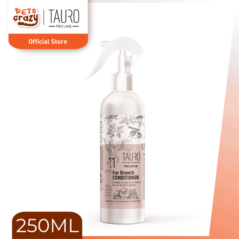 Fur Growth Spray Conditioner for Pets | Tauro Pro Line Pure Nature Series