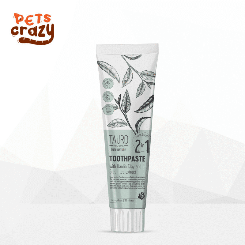 Tauro Pro Line Green Tea Toothpaste for Pets Dental Care