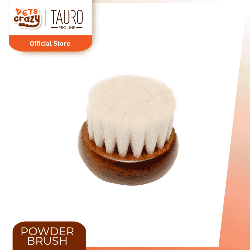 Powder Wooden Brush with Wool Bristles | Tauro Pro Line Prestige Collection