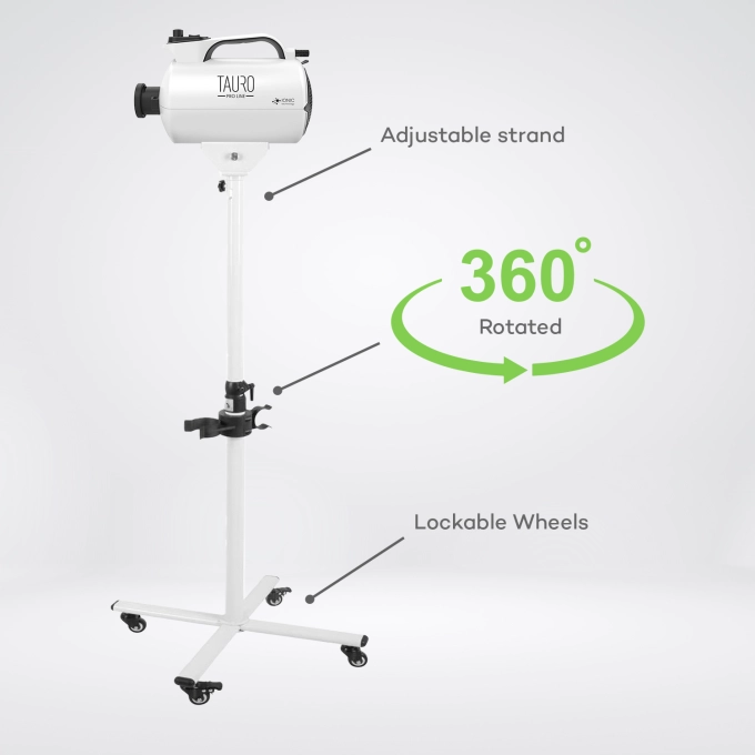 Stand and Tube, Set for SHD Series 2400T Dryer | Tauro Proline