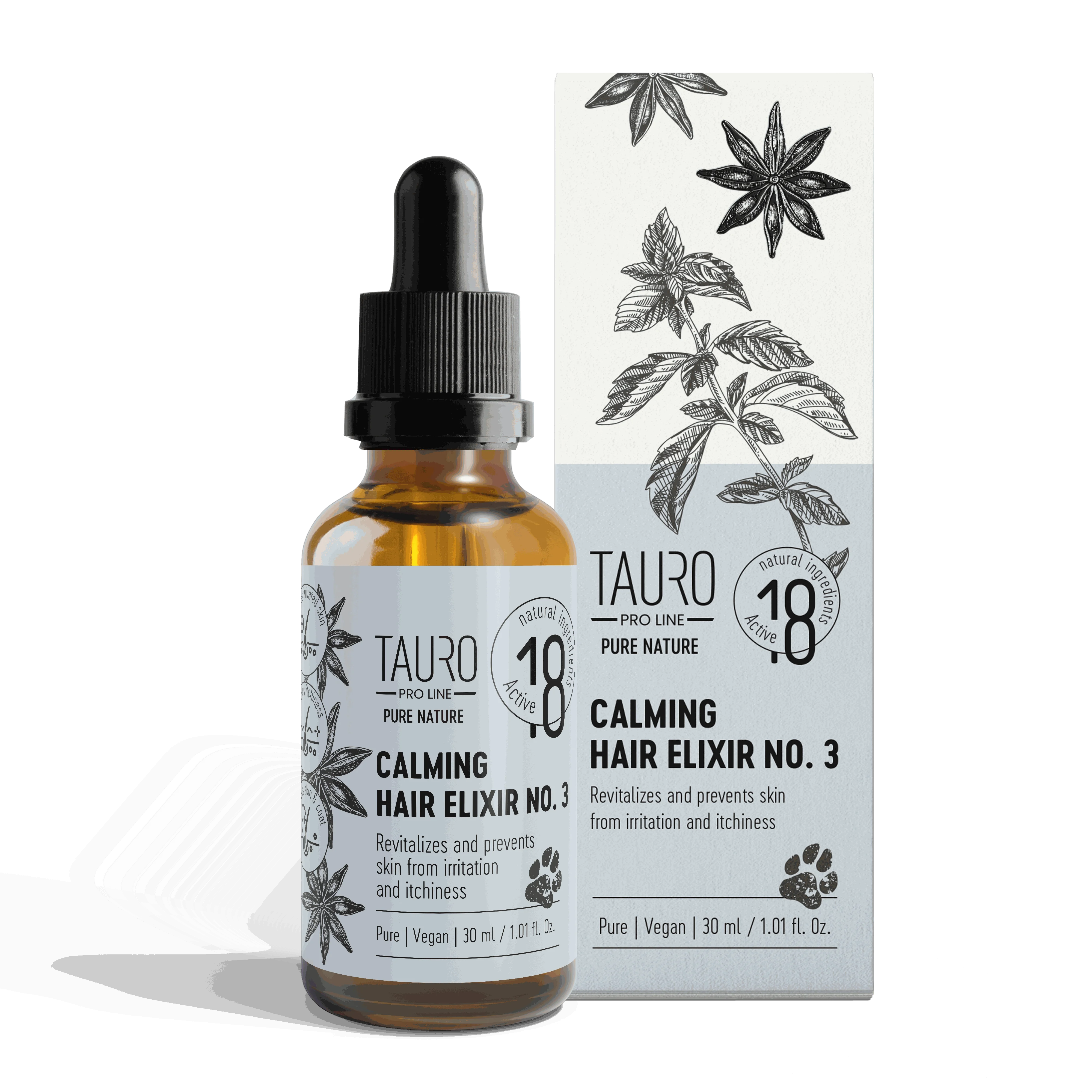 Pet calming hair elixir products