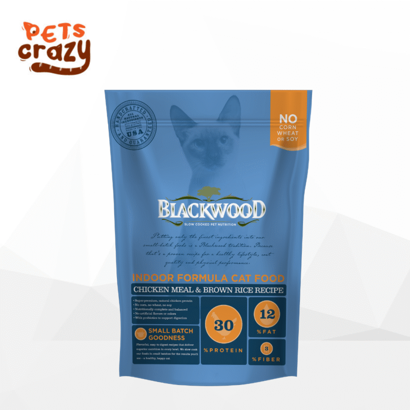 Indoor Formula Dry Food for Adult Cats | Blackwood
