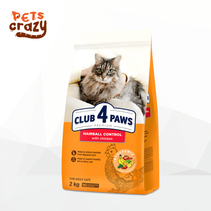 CLUB 4 PAWS Premium for Adult Cats with Hairball Control