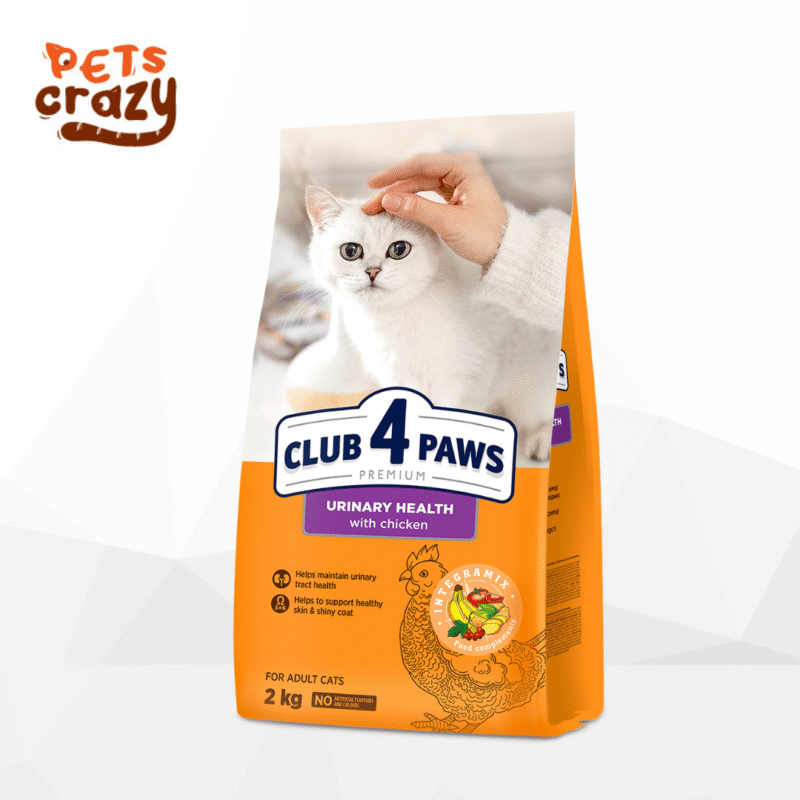 CLUB 4 PAWS Premium for Adult Cats with Urinary Health Formula