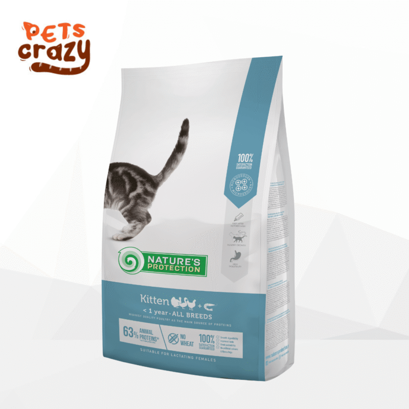 Kitten with Poultry and Krill | Nature's Protection Super Premium Cat Dry Food