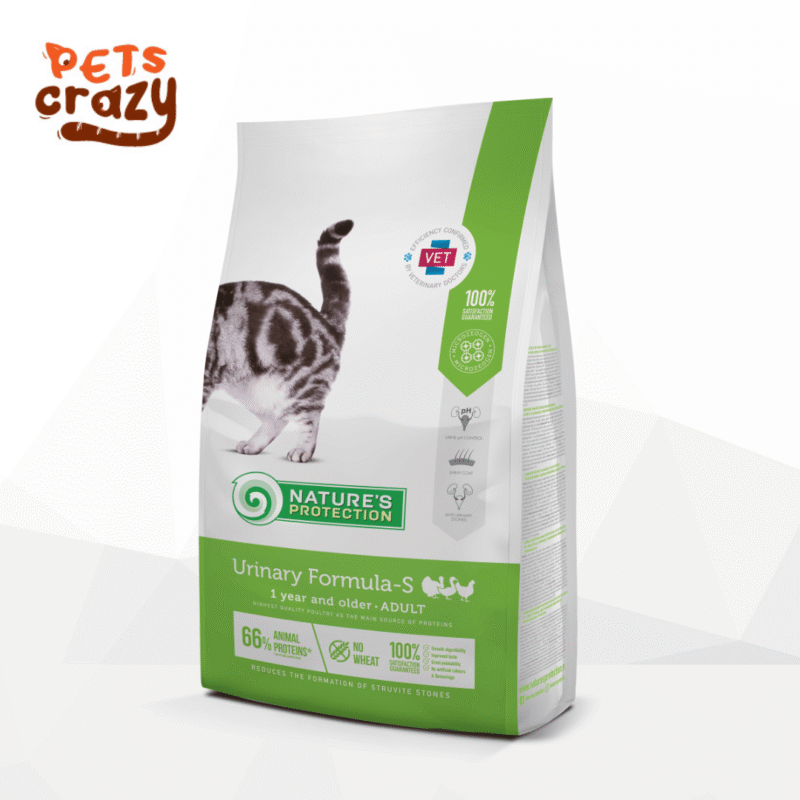 Urinary Formula-S Dietetic Food for Adult Cats with Poultry | Nature's Protection Super Premium Cat Dry Food