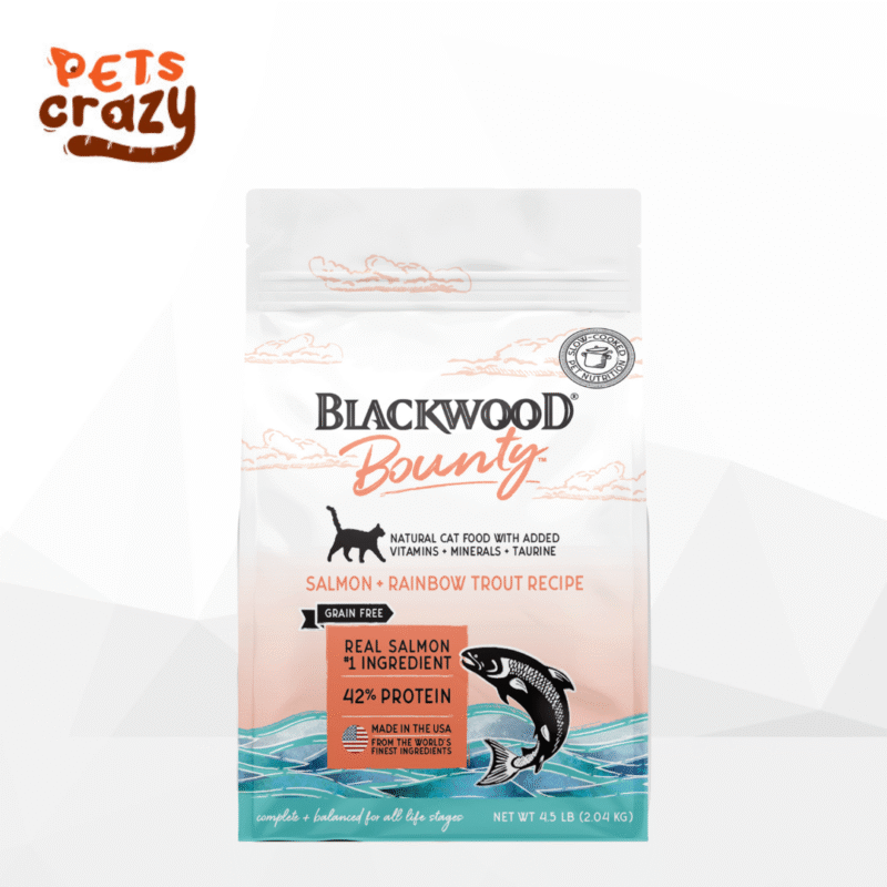 Salmon & Rainbow Trout Grain Free Cat Dry Food 'Bounty Series' | Blackwood