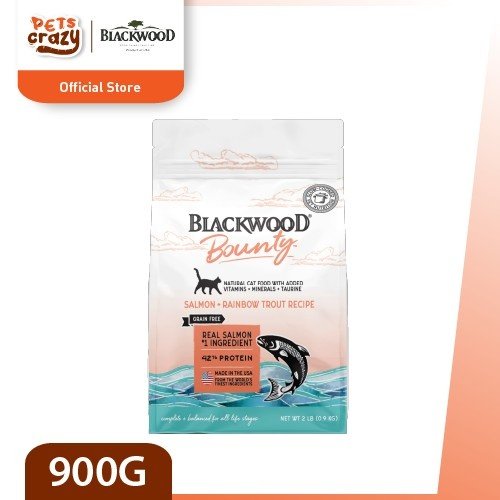 Salmon & Rainbow Trout Grain Free Cat Dry Food 'Bounty Series' | Blackwood
