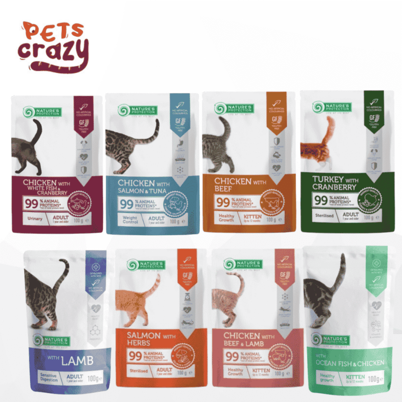 Super Premium Cat Pouch Wet Food for All Type of Cats | Natures Protection