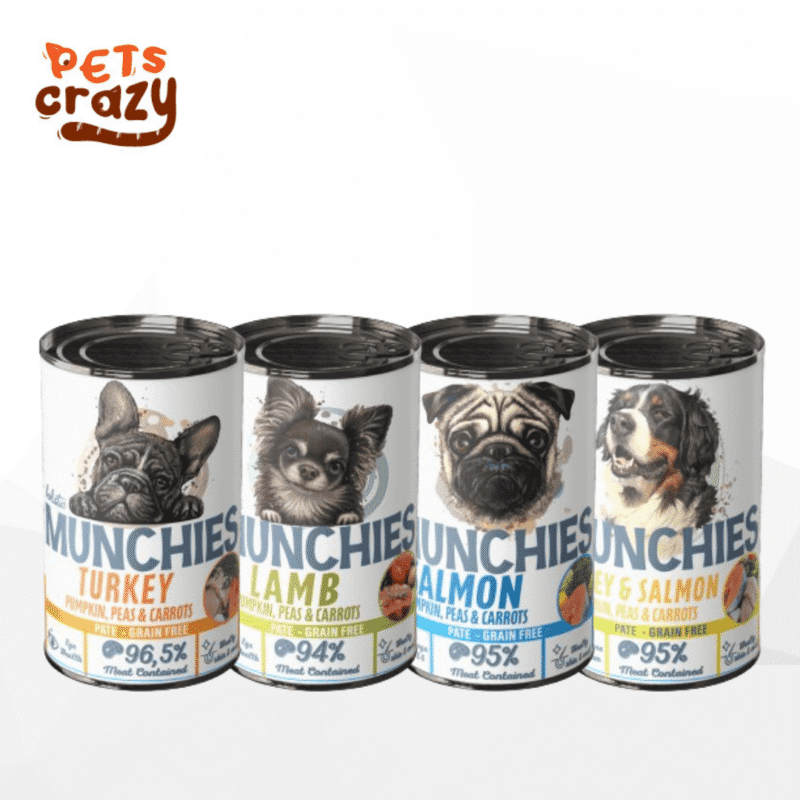 Munchies in Pate Dog Canned Wet Food 400g | Munchies