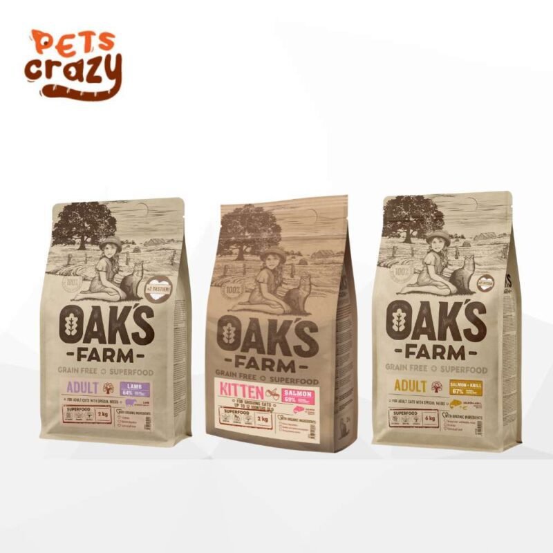 Grain Free Cat Food | Oak's Farm