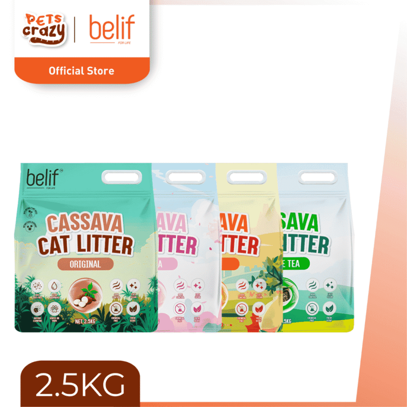 Cassava Cat Litter (2.5kg) | Belif