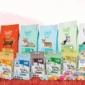 Belif Smartcare cat food range Malaysia including Kitten, Chicken and Turkey, Sensitive Skin and Stomach, and Urinary variants